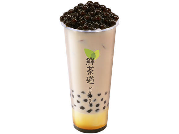 Signature Brûlée Milk Tea with Black Pearls (招牌珍珠布雷奶茶) | PresoTea UK ...